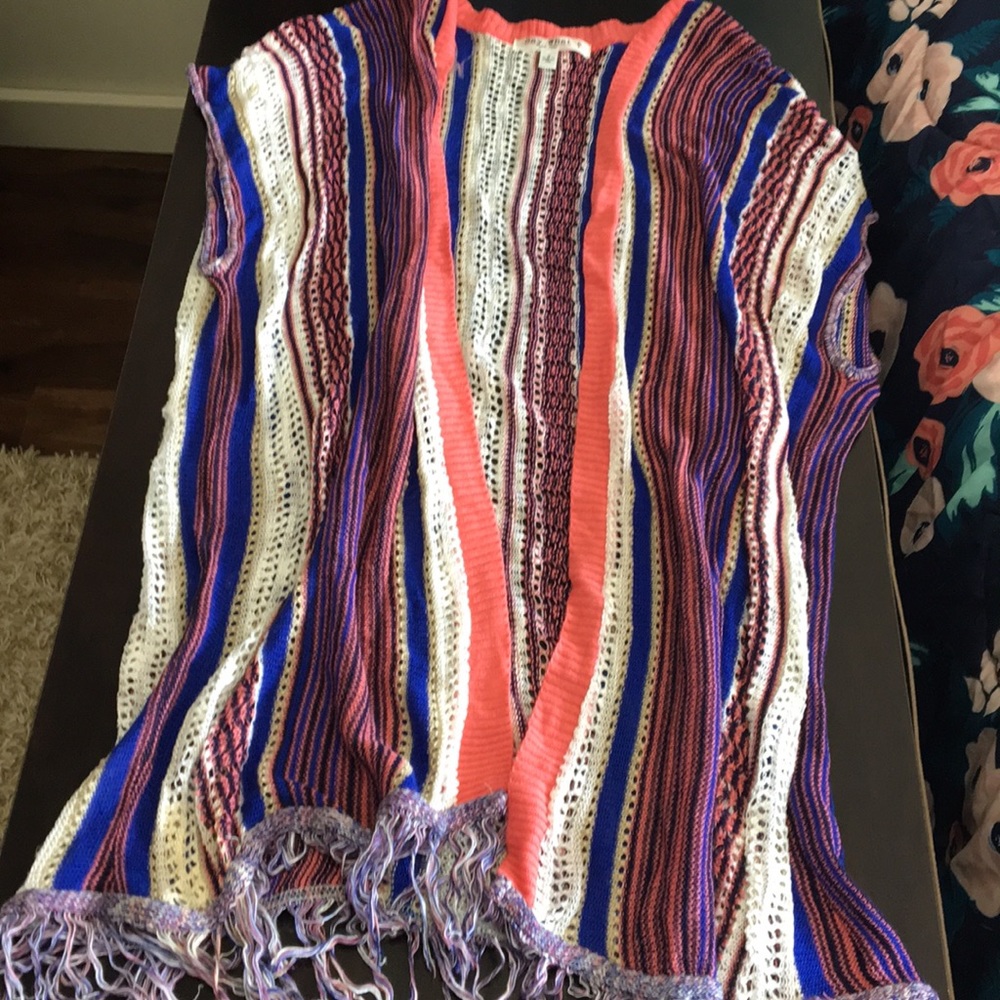 Knit Cardigan colorful